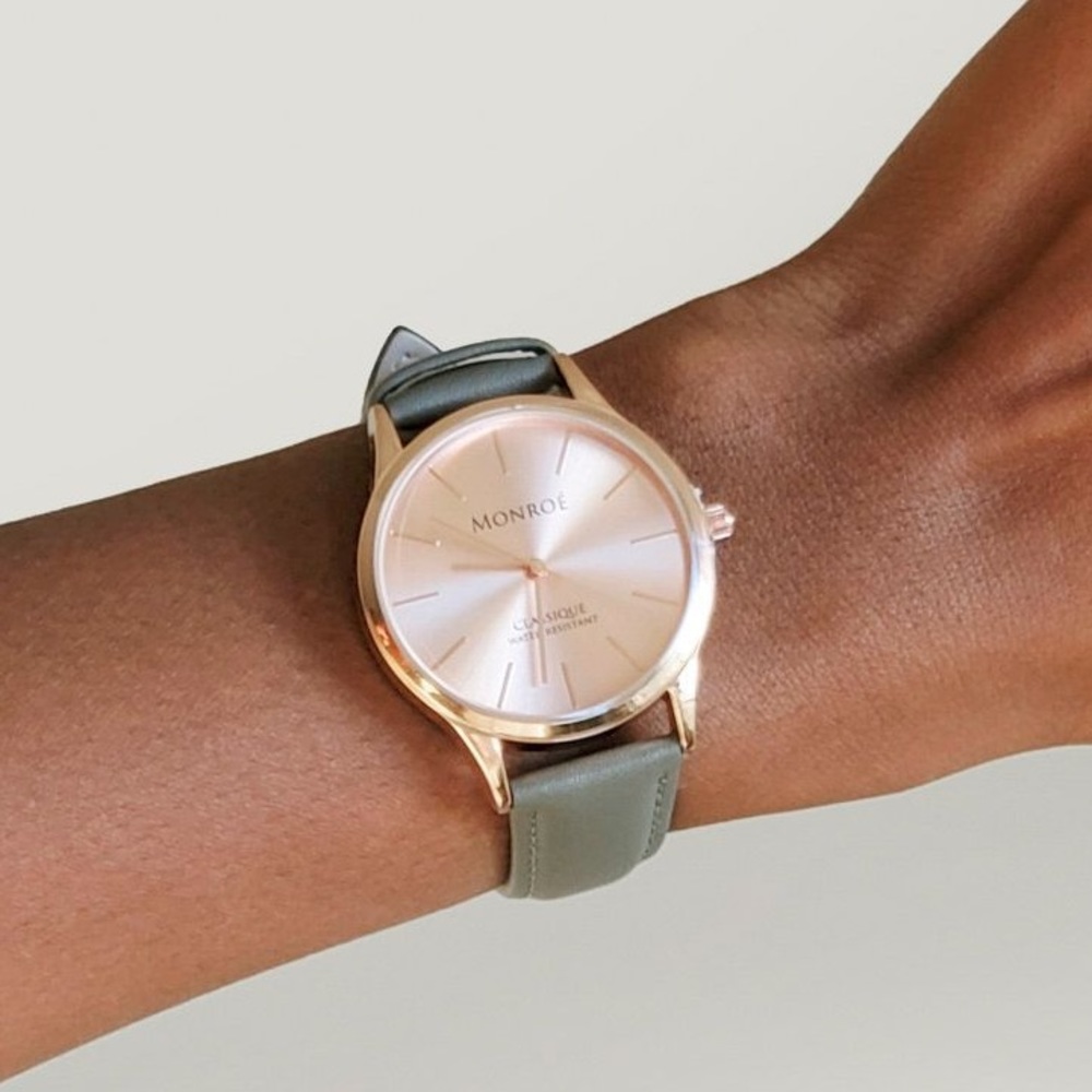 Monroé Classique Watch In Sunburst Solérose